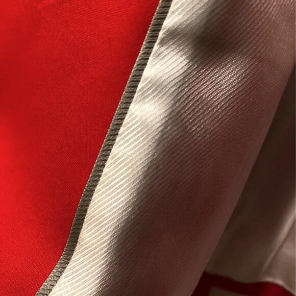 Zara  Red Blazer w/ puff sleeve - Picture 6 of 8